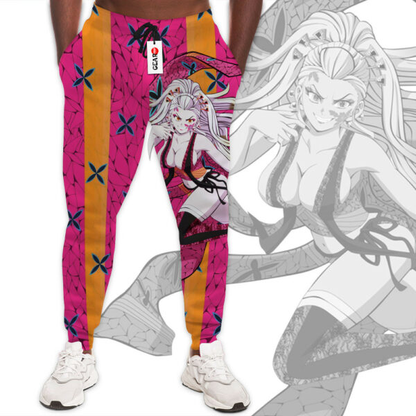 Daki Jogger Pants Kimetsu Anime Sweatpants Custom Merch 2