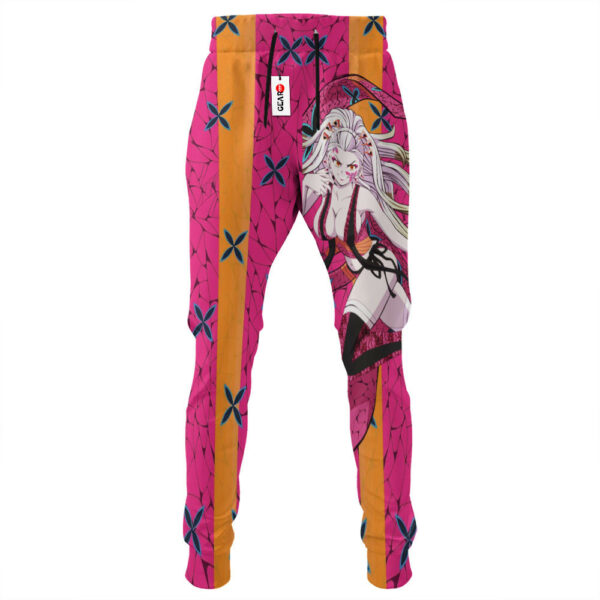 Daki Jogger Pants Kimetsu Anime Sweatpants Custom Merch 1