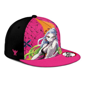 Daki Snapback Hat Custom Kimetsu Anime Hat For Otaku 6