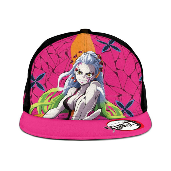 Daki Snapback Hat Custom Kimetsu Anime Hat For Otaku 1
