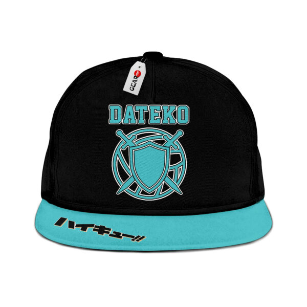 Dateko Snapback Hat Custom Haikyuu Anime Hat for Otaku 1