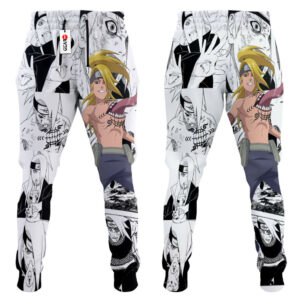 Deidara Custom NRT Anime Jogger Pants Merch Manga Style 5