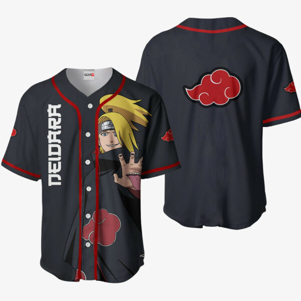 Deidara Jersey Shirt Custom NRT Anime Merch Clothes 1