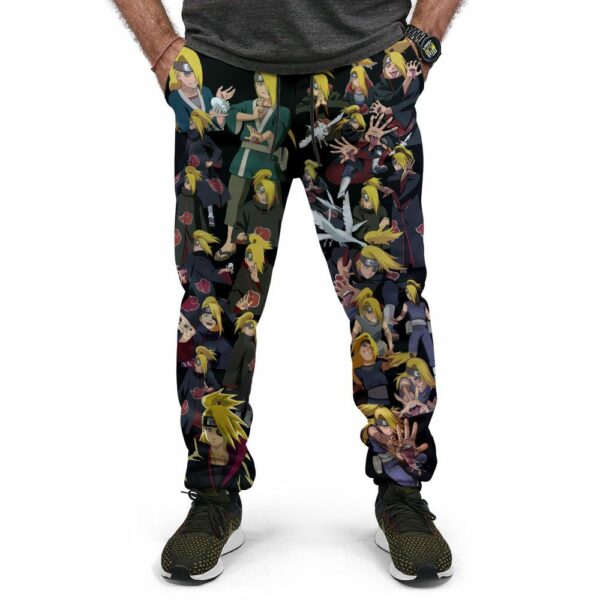 Deidara Jogger Pants Fleece Custom NRT Characters Anime Sweatpant 2