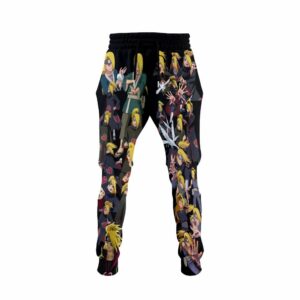 Deidara Jogger Pants Fleece Custom NRT Characters Anime Sweatpant 6