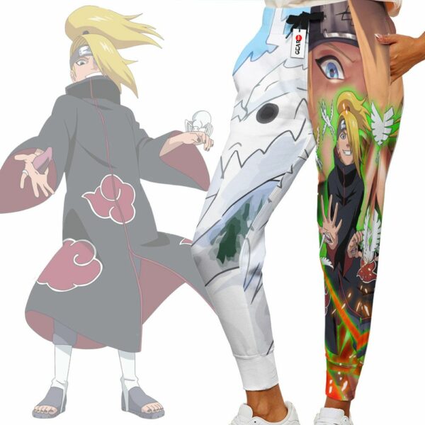 Deidara Sweatpants Custom Anime NRT Jogger Pants Merch 2