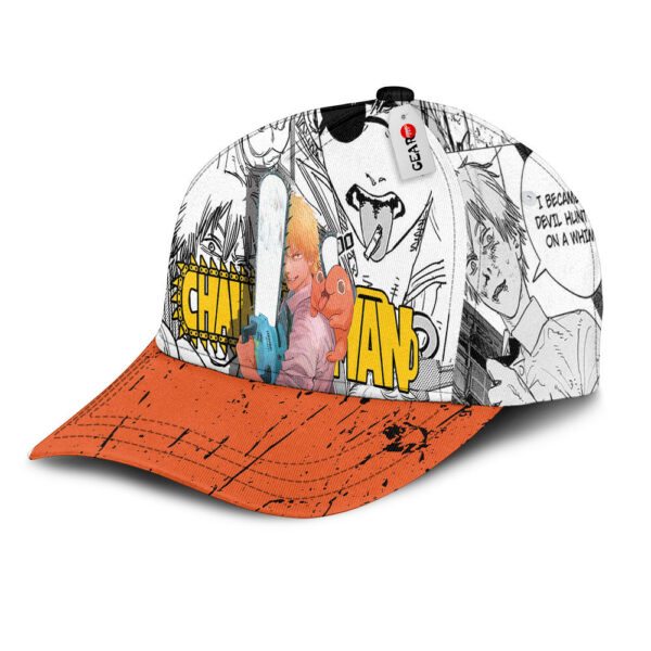 Denji Baseball Cap Chainsaw Man Custom Anime Hat for Otaku 2