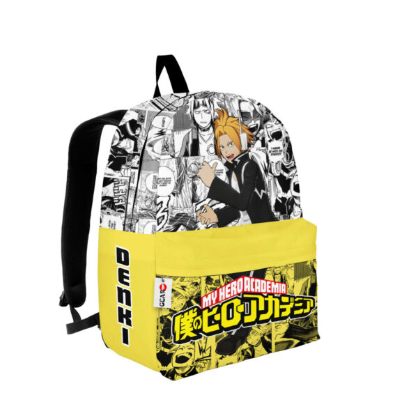 Denki Kaminari Backpack Custom My Hero Academia Anime Bag Manga Style 2