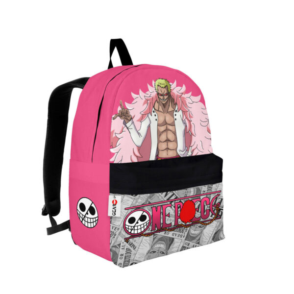 Donquixote Doflamingo Backpack Custom OP Anime Bag for Otaku 2