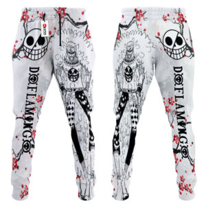 Donquixote Doflamingo Joggers Custom Anime One Piece Sweatpants Japan Style 6