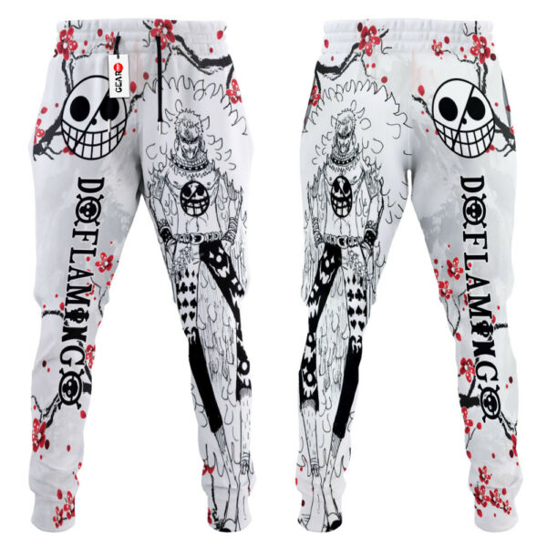 Donquixote Doflamingo Joggers Custom Anime One Piece Sweatpants Japan Style 3