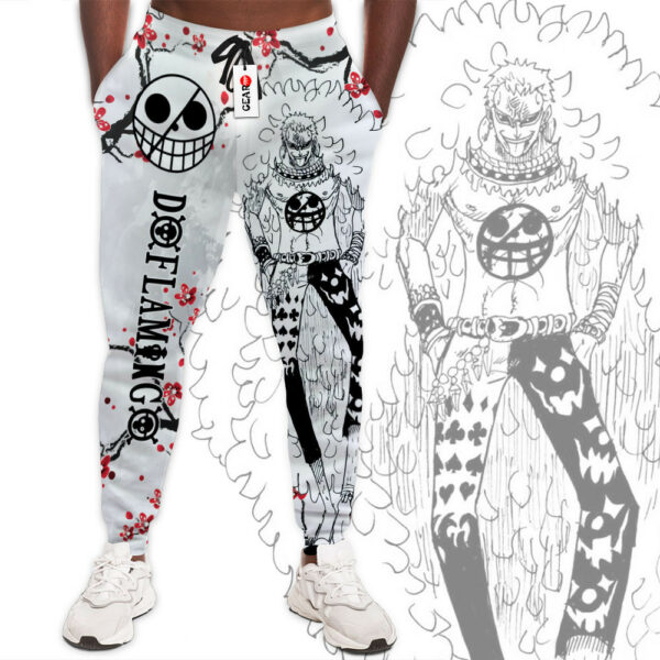 Donquixote Doflamingo Joggers Custom Anime One Piece Sweatpants Japan Style 1