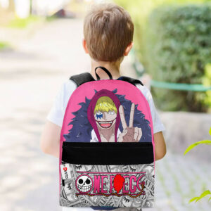 Donquixote Rosinante Backpack Custom OP Anime Bag for Otaku 5