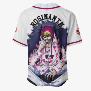 Donquixote Rosinante Jersey Shirt One Piece Custom Anime Merch Clothes for Otaku 5