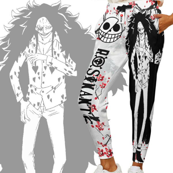 Donquixote Rosinante Joggers Custom Anime One Piece Sweatpants Japan Style 2