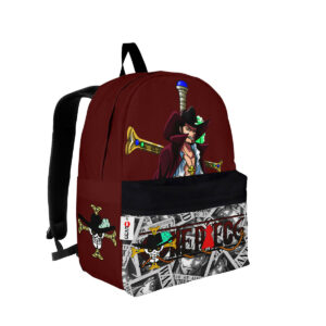 Dracule Mihawk Backpack Custom OP Anime Bag for Otaku 4