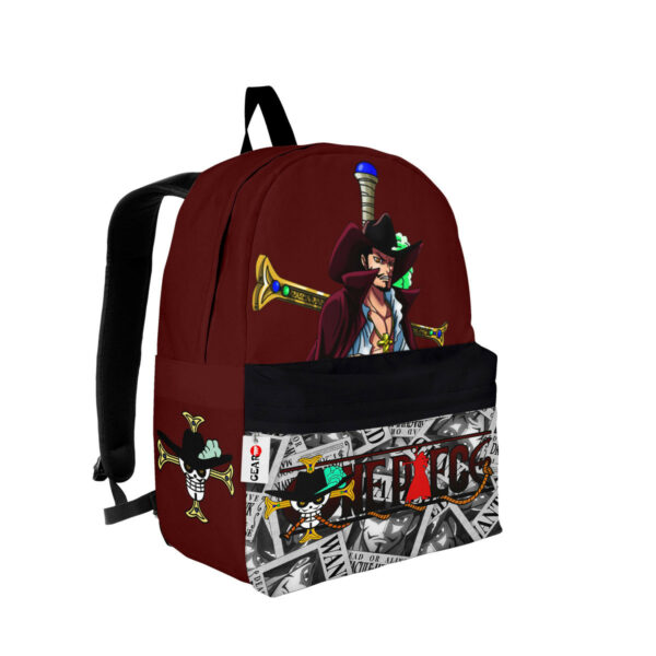 Dracule Mihawk Backpack Custom OP Anime Bag for Otaku 2