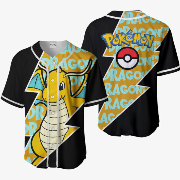 Dragonite Jersey Shirt Custom Pokemon Anime Merch Clothes for Otaku 1