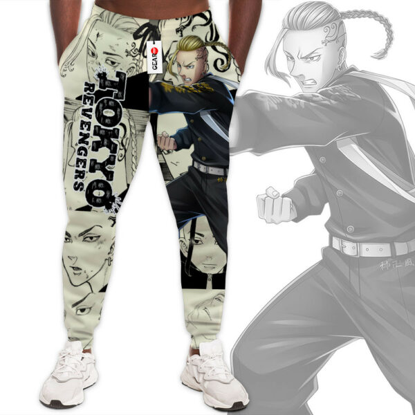 Draken Joggers Custom Anime Tokyo Revengers Sweatpants Mix Manga 1