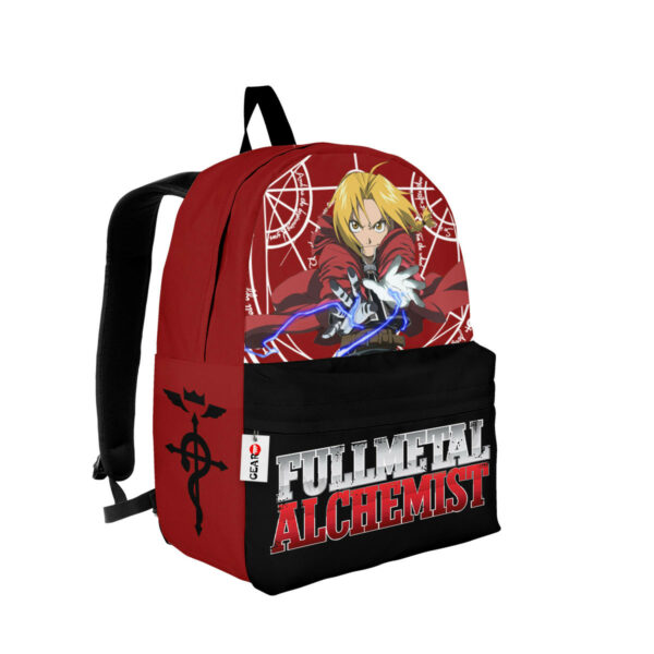 Edward Elric Backpack Custom Anime Fullmetal Alchemist Bag for Otaku 2