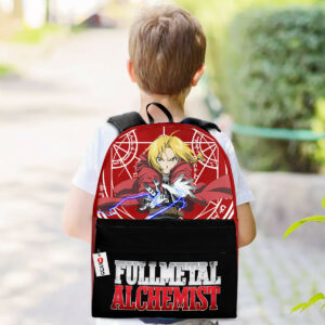 Edward Elric Backpack Custom Anime Fullmetal Alchemist Bag for Otaku 5