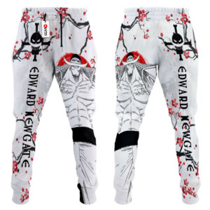 Edward Newgate Joggers Custom Anime One Piece Sweatpants Japan Style 6