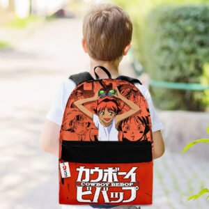 Edward Wong Backpack Custom Cowboy Bebop Anime Bag Mix Manga 5