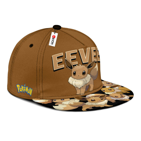 Eevee Snapback Hat Custom Pokemon Anime Hat Gift For Otaku 2