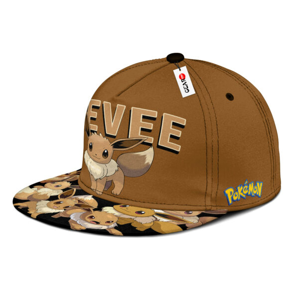 Eevee Snapback Hat Custom Pokemon Anime Hat Gift For Otaku 3