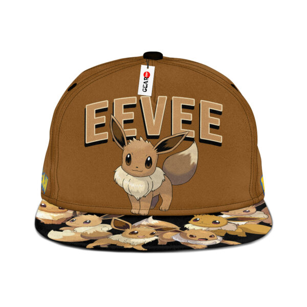 Eevee Snapback Hat Custom Pokemon Anime Hat Gift For Otaku 1