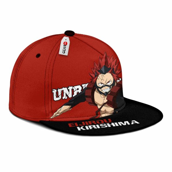 Eijiro Kirishima Hat Cap Red Riot My Hero Academia Anime Snapback Hat 3