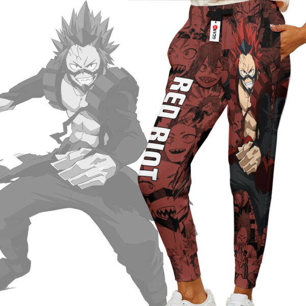 Eijiro Kirishima Joggers Custom Anime My Hero Academia Sweatpants Mix Manga 2