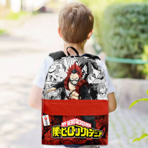 Eijirou Kirishima Backpack Custom My Hero Academia Anime Bag Manga Style 5