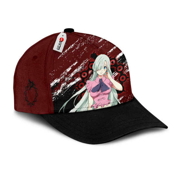 Elizabeth Liones Baseball Cap Seven Deadly Sins Custom Anime Hat for Otaku 2
