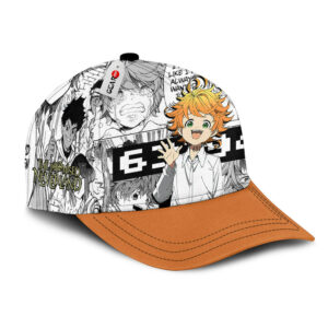 Emma Baseball Cap The Promised Neverland Custom Anime Hat Manga Style 5