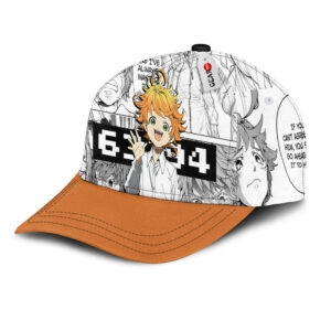 Emma Baseball Cap The Promised Neverland Custom Anime Hat Manga Style 6