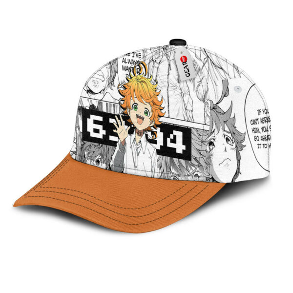 Emma Baseball Cap The Promised Neverland Custom Anime Hat Manga Style 3