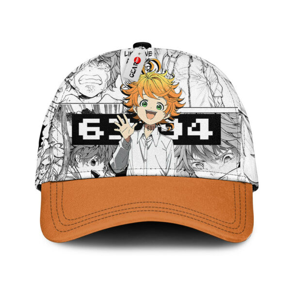 Emma Baseball Cap The Promised Neverland Custom Anime Hat Manga Style 1