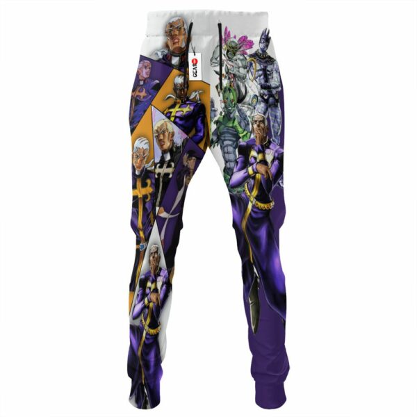 Enrico Pucci Sweatpants Custom Anime JJBAs Jogger Pants Merch 3