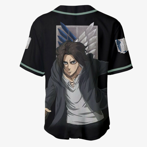Eren Yeager Jersey Shirt Custom Attack On Titan Final Anime Merch Clothes 3