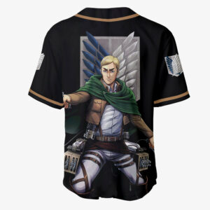 Erwin Smith Jersey Shirt Custom Attack On Titan Anime Merch Clothes 5