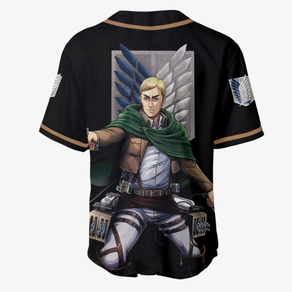 Erwin Smith Jersey Shirt Custom Attack On Titan Anime Merch Clothes 3