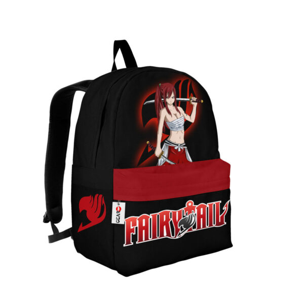 Erza Scarlet Backpack Custom Fairy Tail Anime Bag for Otaku 2