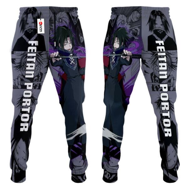 Feitan Joggers Custom Anime HxH Sweatpants Mix Manga Gifts for Otaku 3