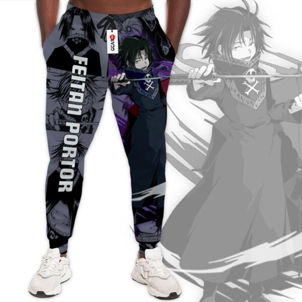 Feitan Joggers Custom Anime HxH Sweatpants Mix Manga Gifts for Otaku 1