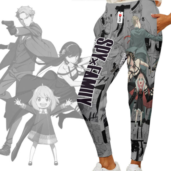 Forger Family Joggers Custom Anime Spy x Family Sweatpants Mix Manga 2