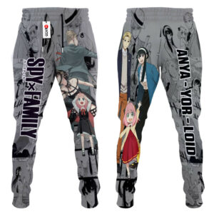 Forger Family Joggers Custom Anime Spy x Family Sweatpants Mix Manga 7