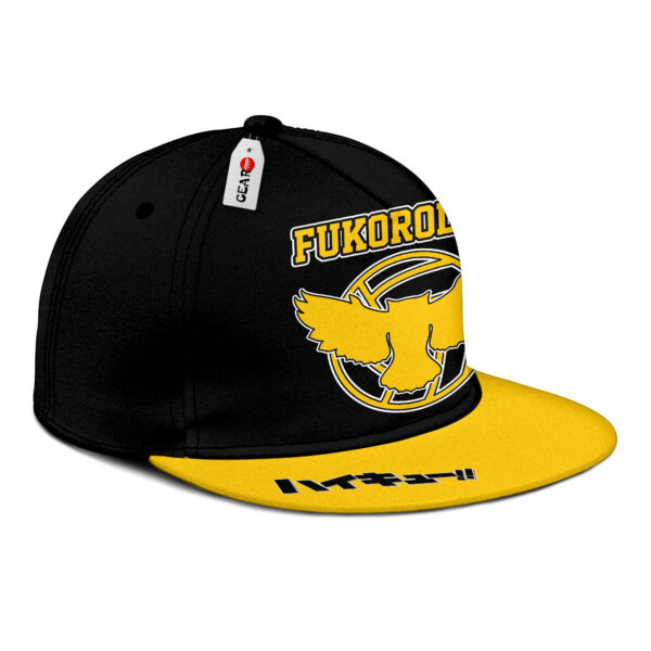 Fukorodani Snapback Hat Custom Haikyuu Anime Hat for Otaku 2