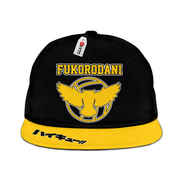 Fukorodani Snapback Hat Custom Haikyuu Anime Hat for Otaku 1