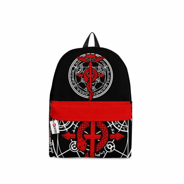 Fullmetal Alchemist Symbols Backpack Custom Anime Bag for Otaku 1